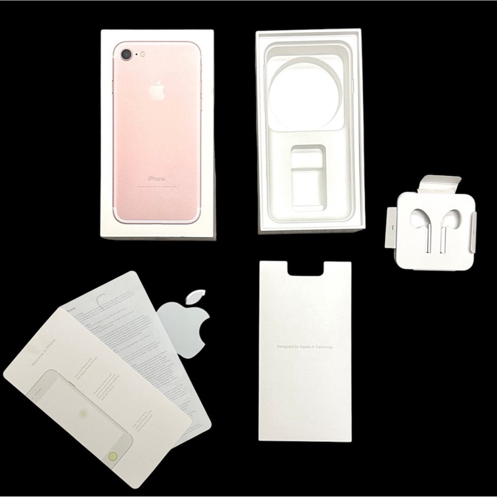 iPhone 7 Rose Gold 128GB EMPTY RETAIL BOX ONLY